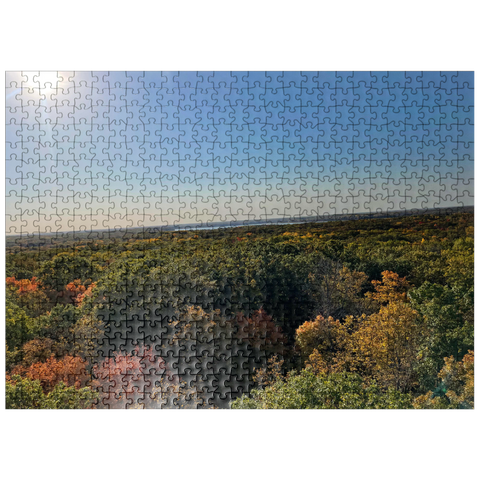 puzzleplate Nature Photography: Minnesota Fall 500 Jigsaw Puzzle