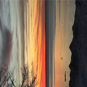 Nature Photography: Icy Lake Sunset, Minnesota 1000 Jigsaw Puzzle 3D Modell
