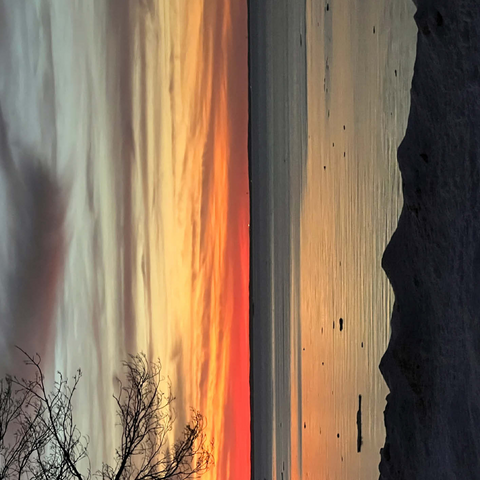 Nature Photography: Icy Lake Sunset, Minnesota 500 Jigsaw Puzzle 3D Modell
