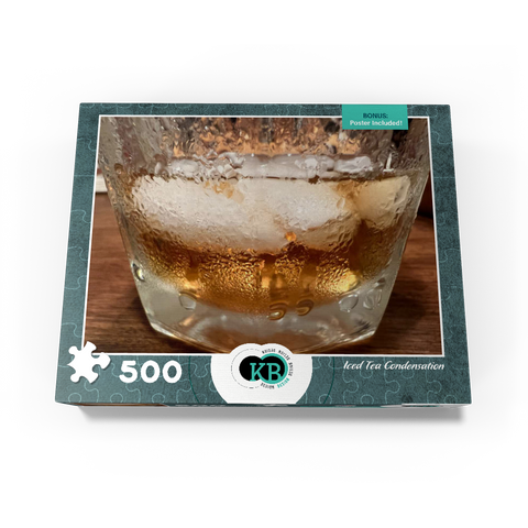 Macro Photography: Condensation, Iced Tea 500 Jigsaw Puzzle box view3