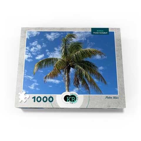 Nature Photography: Palm Skies, Florida, USA 1000 Jigsaw Puzzle box view3