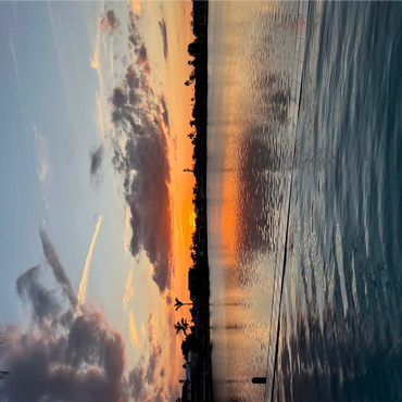 Nature Photography: Infinity Pool Sunset, Florida, USA 1000 Jigsaw Puzzle 3D Modell