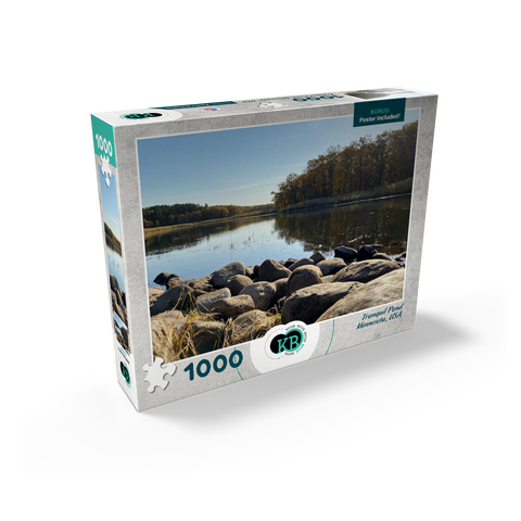 Nature Photography: Tranquil Pond, Minnesota, USA 1000 Jigsaw Puzzle box view2
