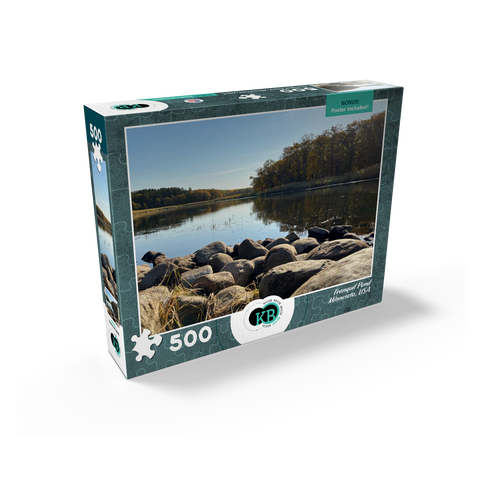 Nature Photography: Tranquil Pond, Minnesota, USA 500 Jigsaw Puzzle box view2