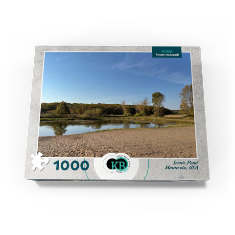 Nature Photography: Scenic Pond, Minnesota, USA 1000 Jigsaw Puzzle box view3
