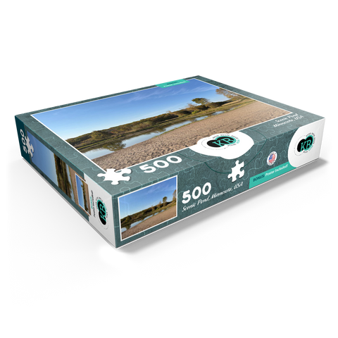 Nature Photography: Scenic Pond, Minnesota, USA 500 Jigsaw Puzzle box view1