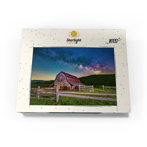 Rustic Barn Under the Milky Way 1000 Jigsaw Puzzle box view3