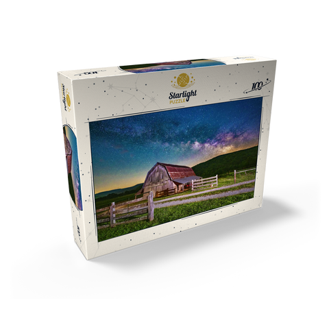 Rustic Barn Under the Milky Way 100 Jigsaw Puzzle box view2