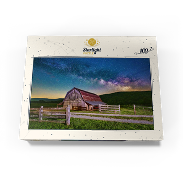 Rustic Barn Under the Milky Way 100 Jigsaw Puzzle box view3