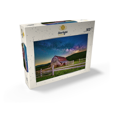 Rustic Barn Under the Milky Way 500 Jigsaw Puzzle box view2