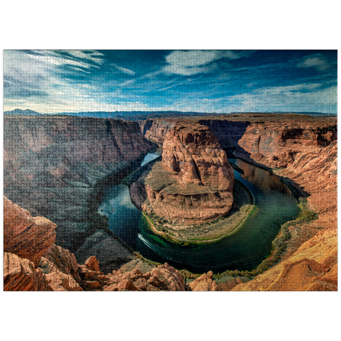puzzleplate Horseshoe Bend, Arizona 1000 Jigsaw Puzzle