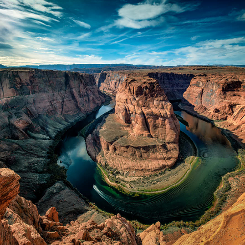 Horseshoe Bend, Arizona 100 Jigsaw Puzzle 3D Modell