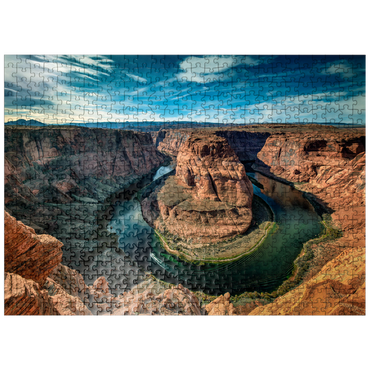 puzzleplate Horseshoe Bend, Arizona 500 Jigsaw Puzzle