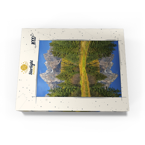 Grand Teton National Park - Mountain Reflection in Autumn 1000 Jigsaw Puzzle box view3