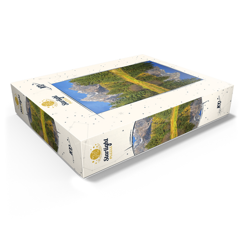 Grand Teton National Park - Mountain Reflection in Autumn 100 Jigsaw Puzzle box view1