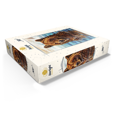 Grizzly Bear Emerging from Water 500 Jigsaw Puzzle box view1
