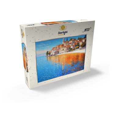 Mediterranean Village by Crystal-Clear Coast 1000 Jigsaw Puzzle box view2