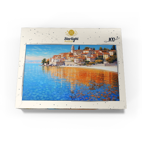 Mediterranean Village by Crystal-Clear Coast 100 Jigsaw Puzzle box view3