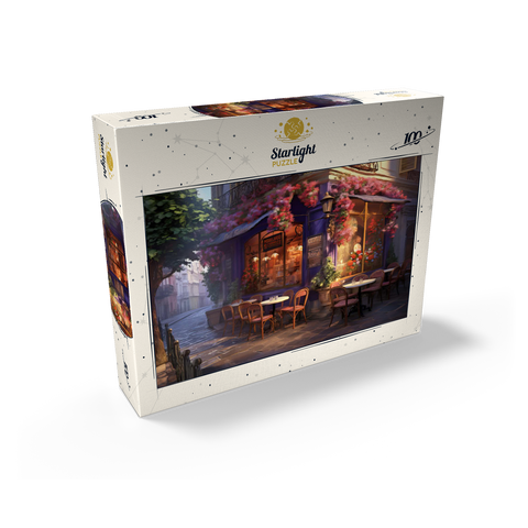Charming Parisian Café Corner 100 Jigsaw Puzzle box view2