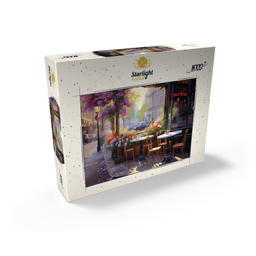Parisian Sidewalk Café in Bloom 1000 Jigsaw Puzzle box view2