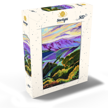 Vivid Hills and Vibrant Valleys 500 Jigsaw Puzzle box view2