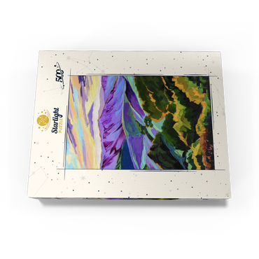 Vivid Hills and Vibrant Valleys 500 Jigsaw Puzzle box view3