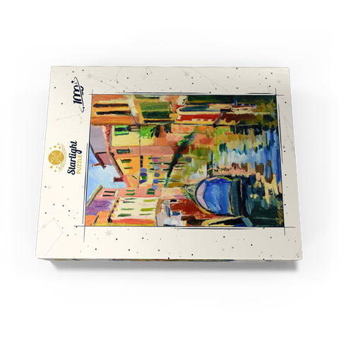 Venetian Canal with Colorful Reflections 1000 Jigsaw Puzzle box view3