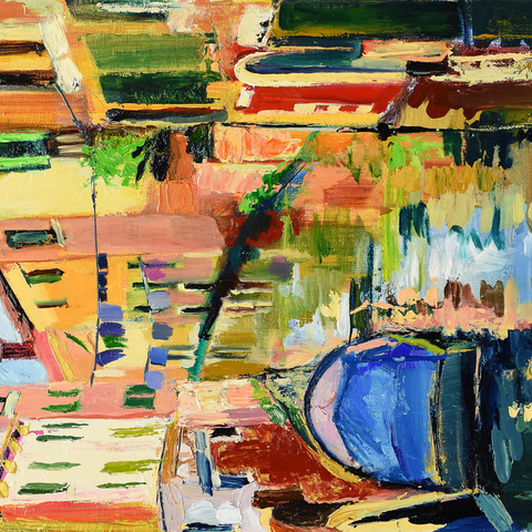 Venetian Canal with Colorful Reflections 500 Jigsaw Puzzle 3D Modell