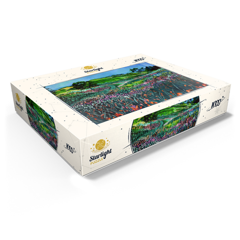 Vibrant Wildflower Meadow 1000 Jigsaw Puzzle box view1