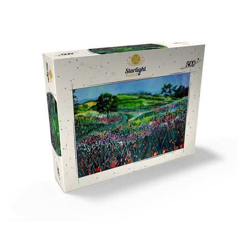 Vibrant Wildflower Meadow 500 Jigsaw Puzzle box view2
