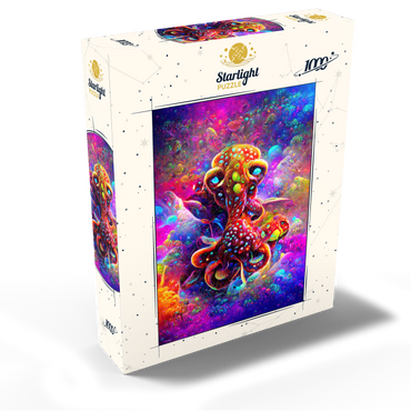 Colorful Bioluminescent Underwater World 1000 Jigsaw Puzzle box view2