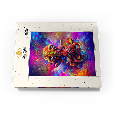 Colorful Bioluminescent Underwater World 1000 Jigsaw Puzzle box view3