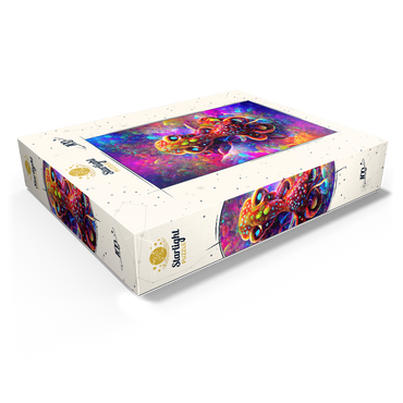 Colorful Bioluminescent Underwater World 100 Jigsaw Puzzle box view1