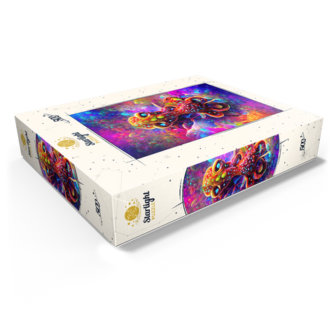 Colorful Bioluminescent Underwater World 500 Jigsaw Puzzle box view1