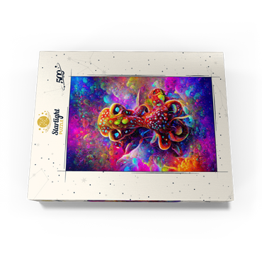 Colorful Bioluminescent Underwater World 500 Jigsaw Puzzle box view3