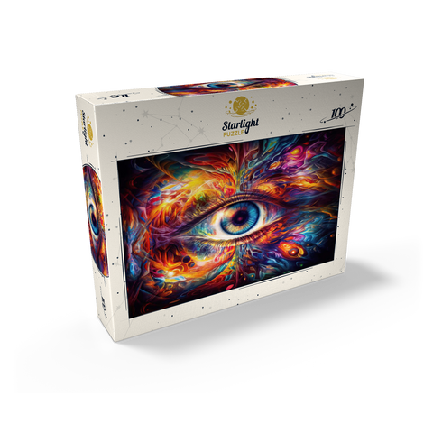 Psychedelic Eye 100 Jigsaw Puzzle box view2