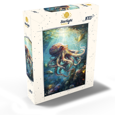Majestic Octopus 1000 Jigsaw Puzzle box view2