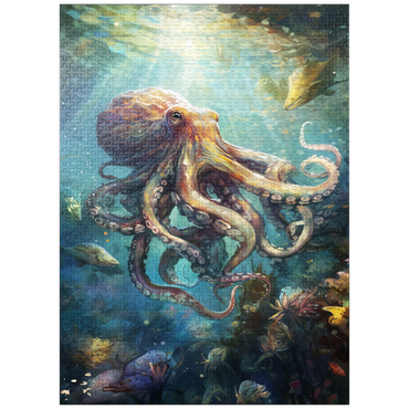 puzzleplate Majestic Octopus 1000 Jigsaw Puzzle