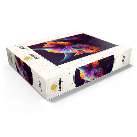 Vibrant Triceratops 1000 Jigsaw Puzzle box view1
