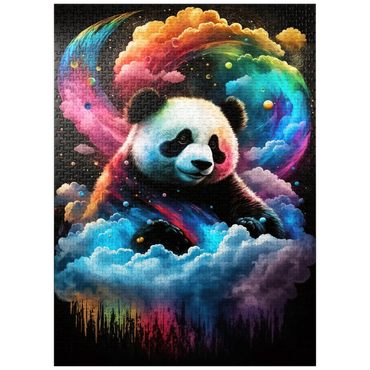 puzzleplate Cosmic Panda 1000 Jigsaw Puzzle