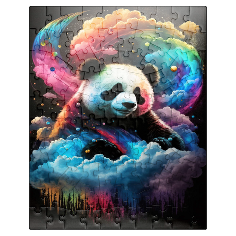 puzzleplate Cosmic Panda 100 Jigsaw Puzzle