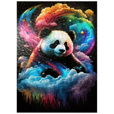 puzzleplate Cosmic Panda 500 Jigsaw Puzzle