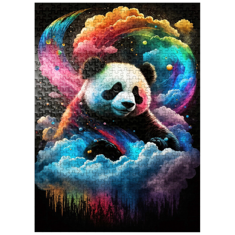 puzzleplate Cosmic Panda 500 Jigsaw Puzzle
