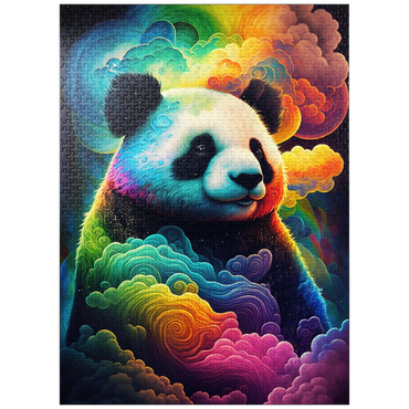 puzzleplate Dreamy Cosmic Panda 1000 Jigsaw Puzzle