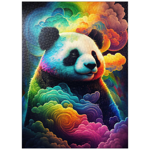 puzzleplate Dreamy Cosmic Panda 1000 Jigsaw Puzzle