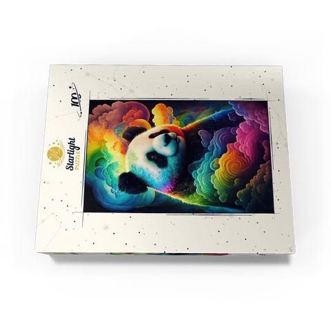 Dreamy Cosmic Panda 100 Jigsaw Puzzle box view3