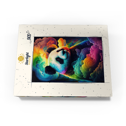 Dreamy Cosmic Panda 500 Jigsaw Puzzle box view3