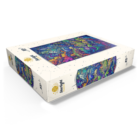 Psychedelic Swirls 100 Jigsaw Puzzle box view1