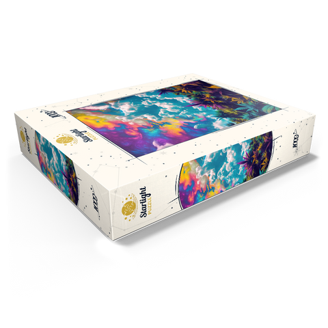 Psychedelic Sky Over Vibrant Foliage 1000 Jigsaw Puzzle box view1