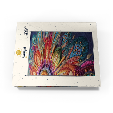 Intricate Embroidery 1000 Jigsaw Puzzle box view3